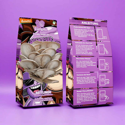 Pilzzuchtset Gourmet – frische Austernseitlinge